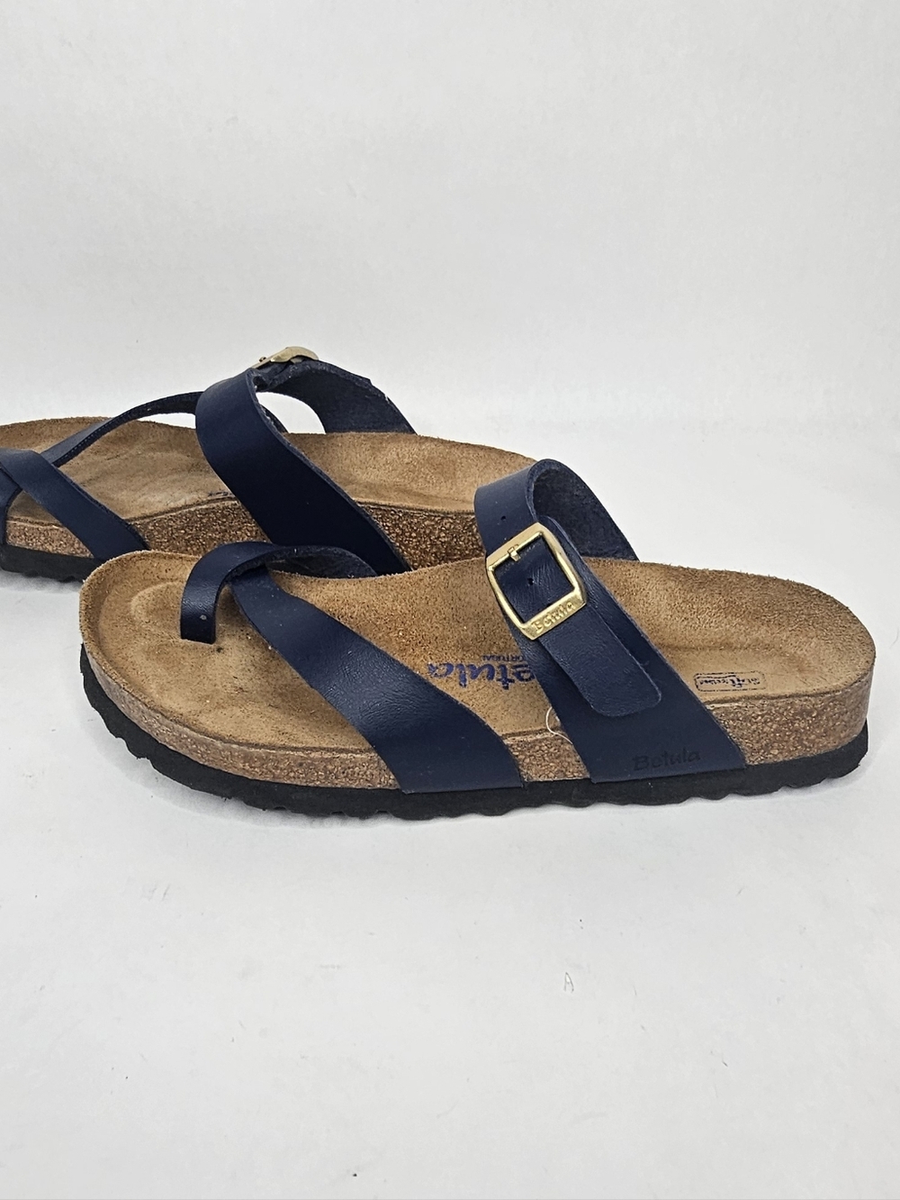 Betula by Birkenstock Mia sandals featuring a soft footbed and gold-tone buckle - Picture 4 of 10